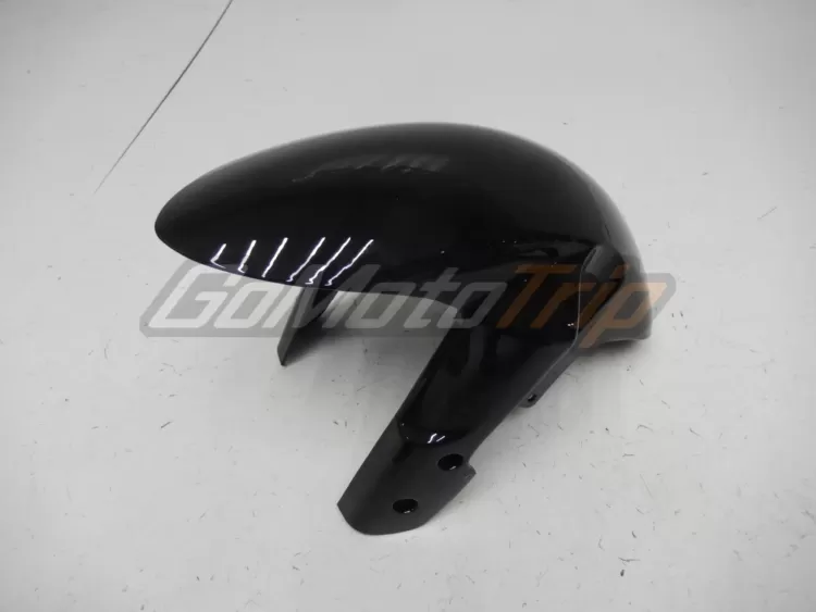 2006 2007 Suzuki K6 Black White Fairing 9