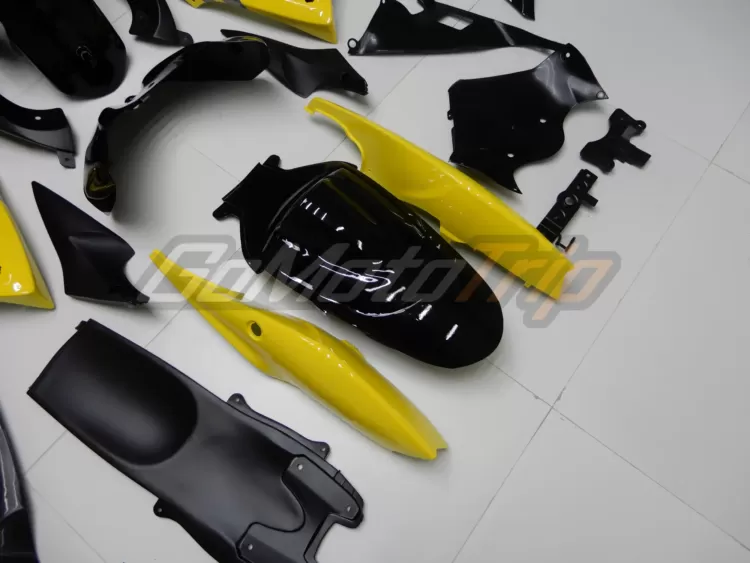 2006 2007 Suzuki K6 Black Yellow Fairing 12