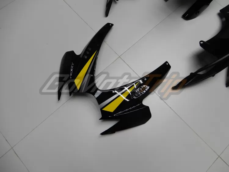 2006 2007 Suzuki K6 Black Yellow Fairing 7