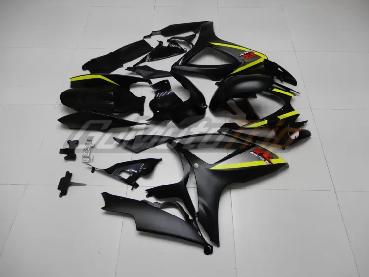 2006 2007 Suzuki K6 Black Yellow Fairing2 5