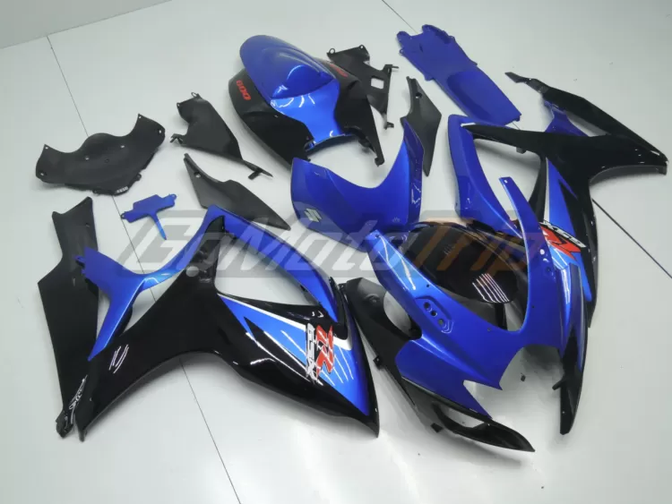 2006 2007 Suzuki K6 Blue Black Fairing 3