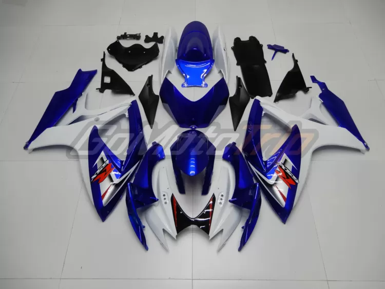 2006 2007 Suzuki K6 Blue White Fairing2 1