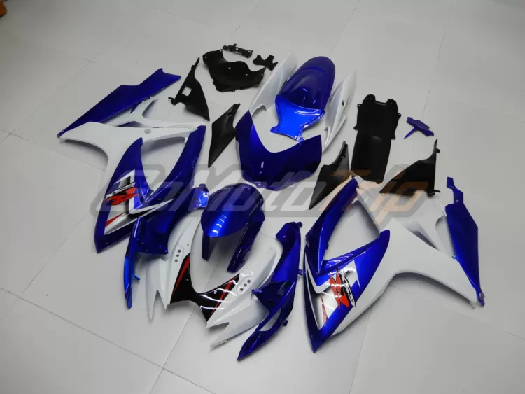 2006 2007 Suzuki K6 Blue White Fairing2 2