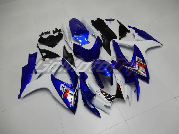 2006 2007 Suzuki K6 Blue White Fairing2 3