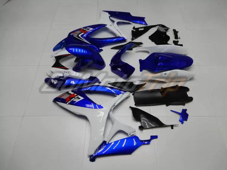 2006 2007 Suzuki K6 Blue White Fairing2 4