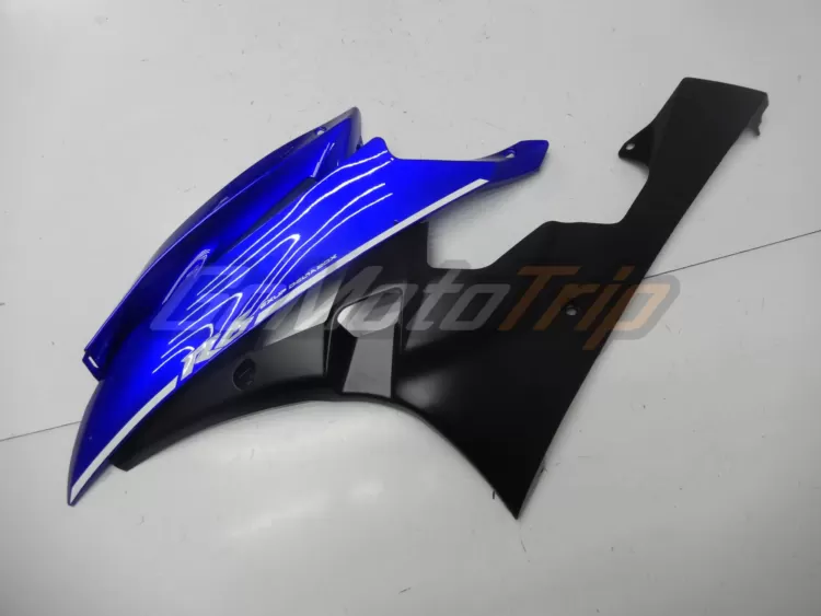 2006 2007 Yamaha Yzf R6 Blue Black Fairing2 11