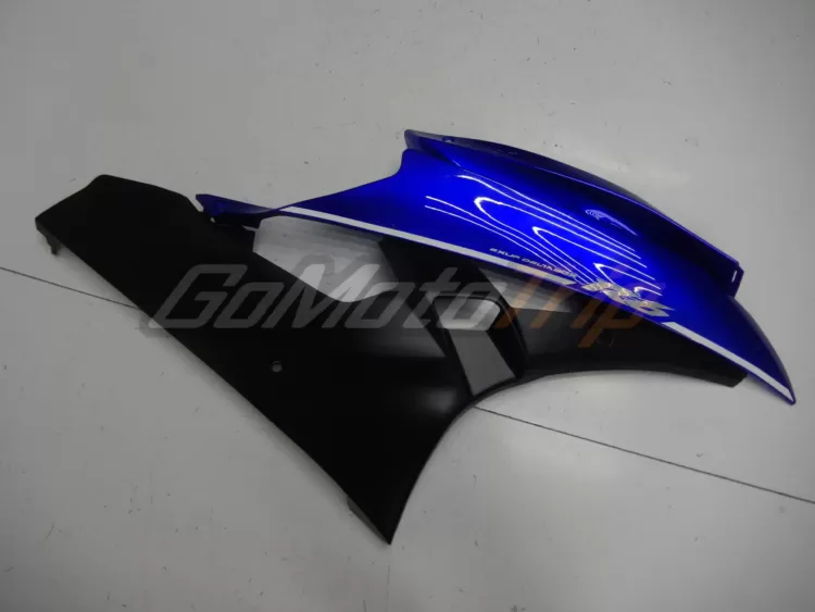 2006 2007 Yamaha Yzf R6 Blue Black Fairing2 12