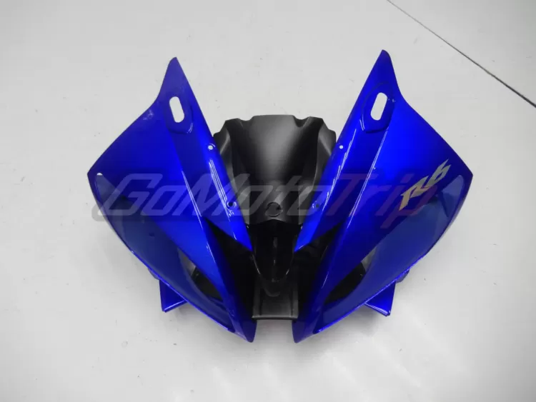 2006 2007 Yamaha Yzf R6 Blue Black Fairing2 5