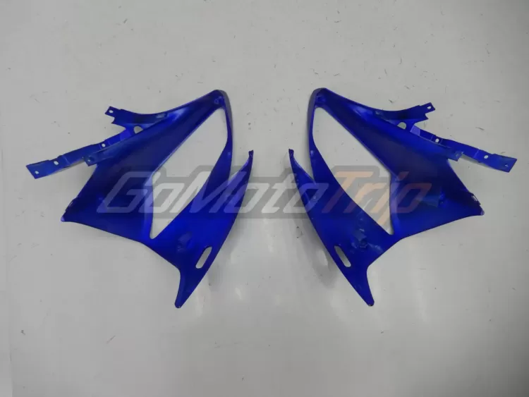 2006 2007 Yamaha Yzf R6 Blue Black Fairing2 8