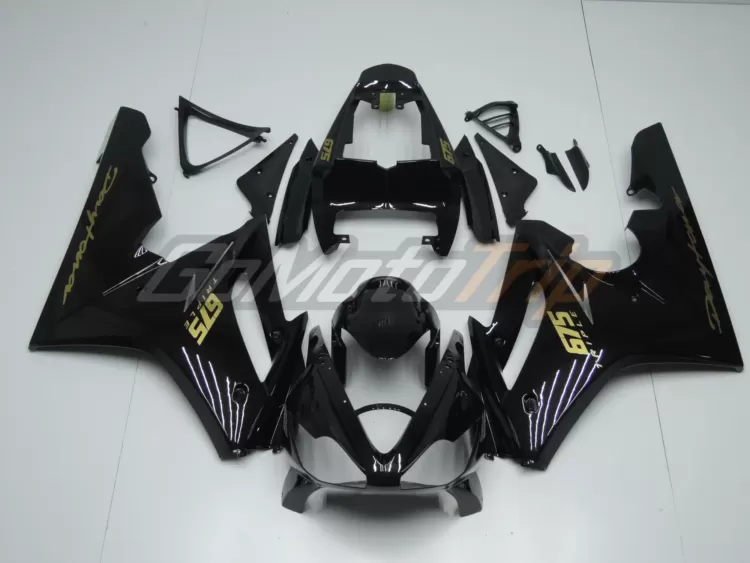 2006 2008 Triumph Daytona 675 Black Fairing2 1