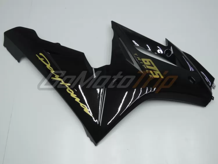 2006 2008 Triumph Daytona 675 Black Fairing2 6