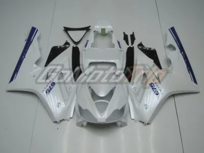 2006 2008 Triumph Daytona 675 Pearl White Fairing 1