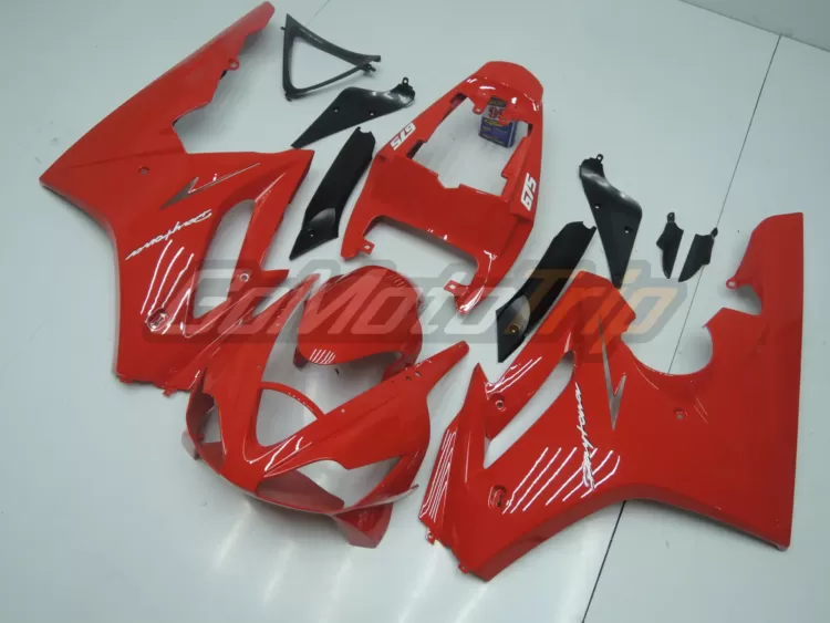 2006 2008 Triumph Daytona 675 Red Fairing 2