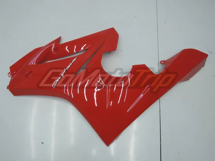 2006 2008 Triumph Daytona 675 Red Fairing 6