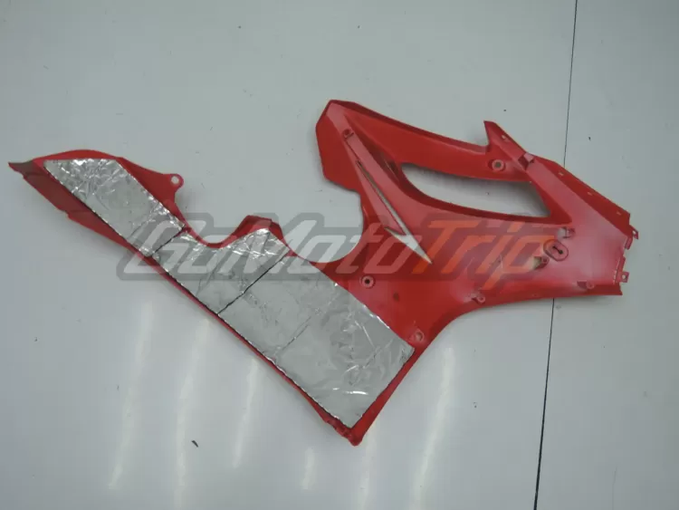 2006 2008 Triumph Daytona 675 Red Fairing 7