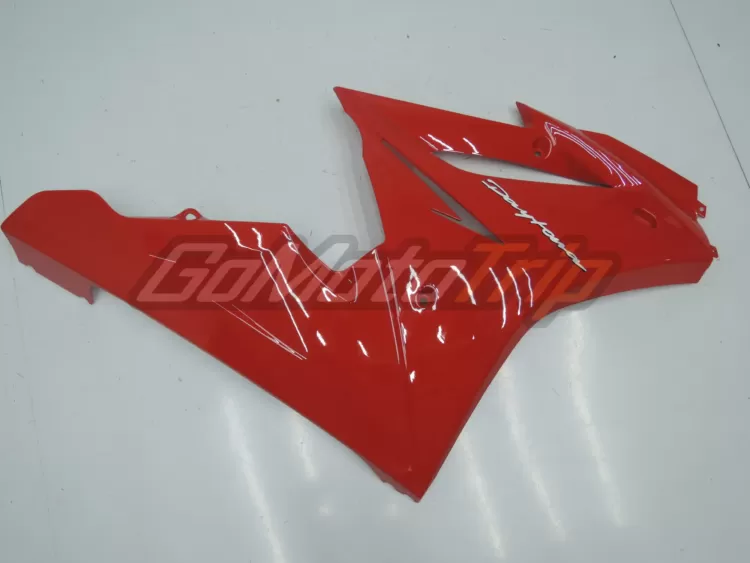 2006 2008 Triumph Daytona 675 Red Fairing 8