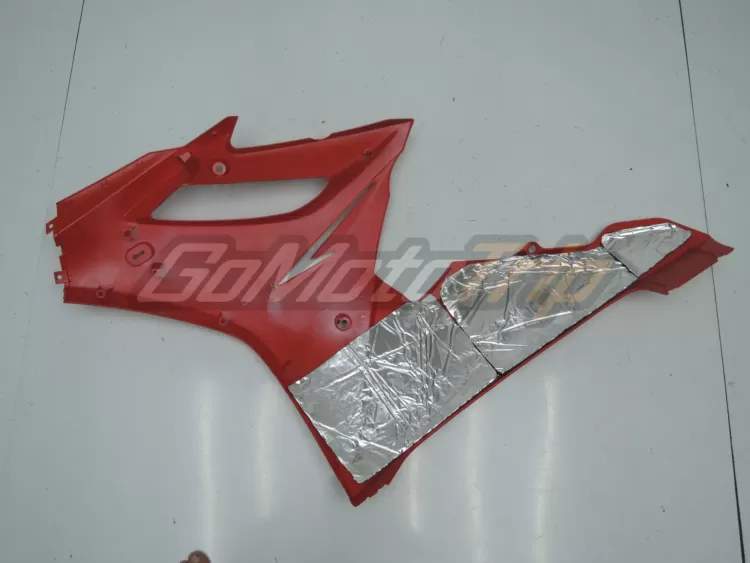 2006 2008 Triumph Daytona 675 Red Fairing 9