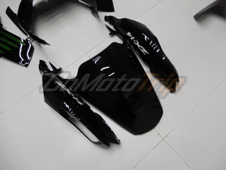 2006 2011 Kawasaki Ninja Zx 14r Black Fairing 10