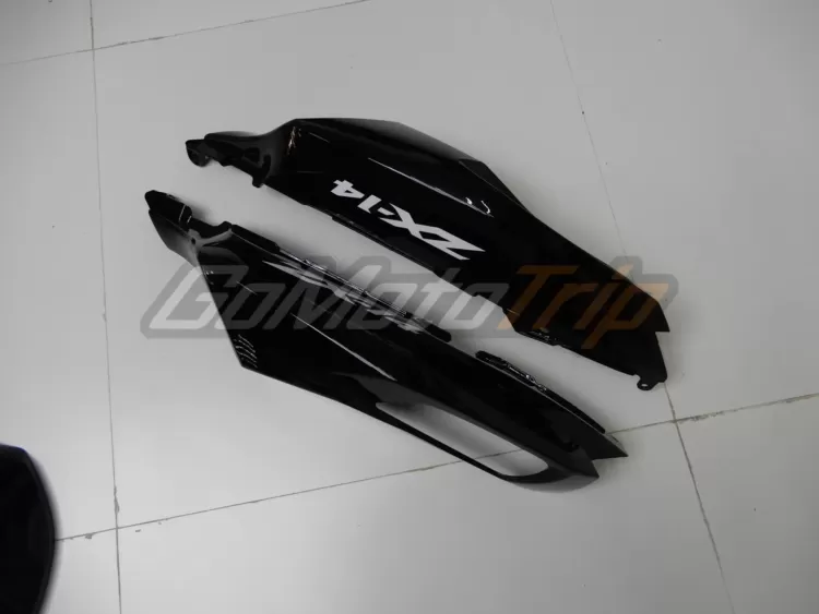 2006 2011 Kawasaki Ninja Zx 14r Black Fairing 12