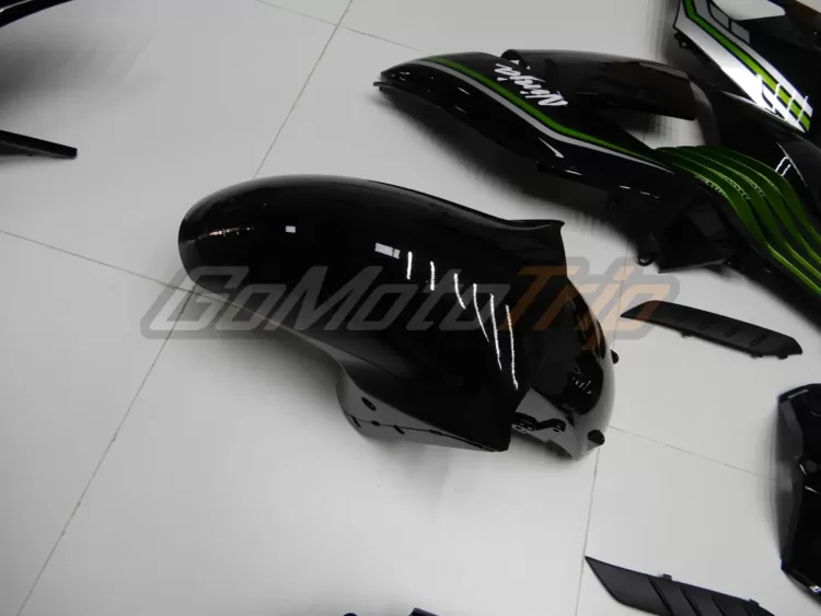 2006 2011 Kawasaki Ninja Zx 14r Black Fairing 7