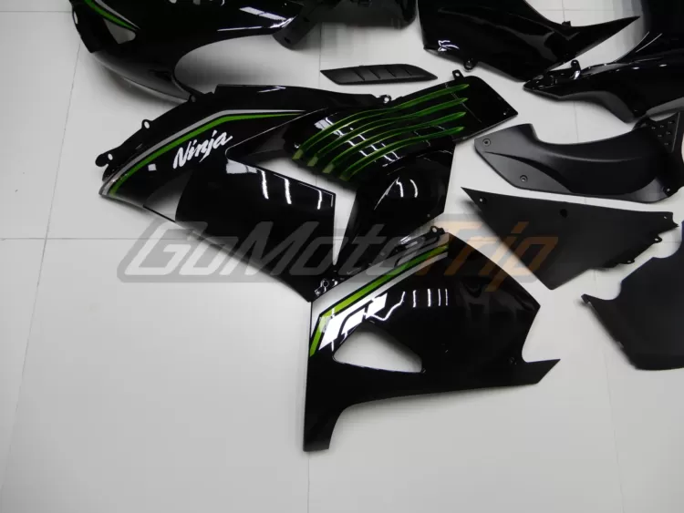 2006 2011 Kawasaki Ninja Zx 14r Black Fairing 8