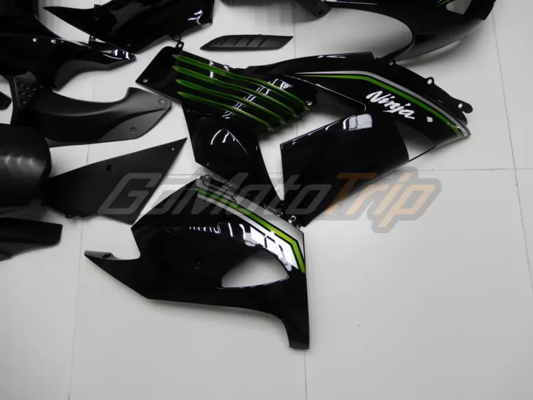 2006 2011 Kawasaki Ninja Zx 14r Black Fairing 9