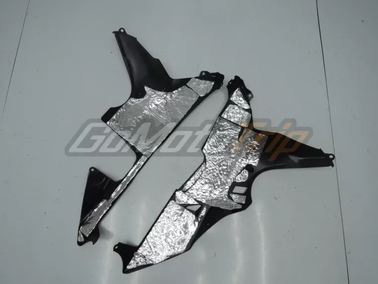 2007 2008 Honda Cbr600rr Black Silver Repsol Fairing2 11