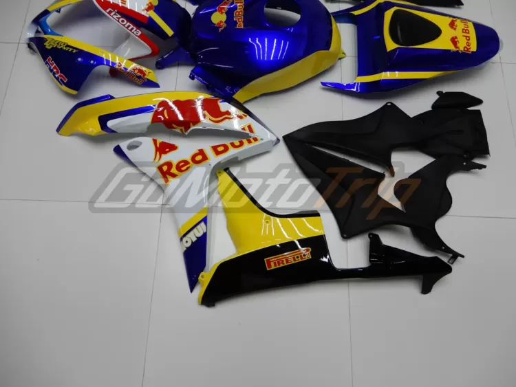 2007 2008 Honda Cbr600rr Red Bull Fairing2 10