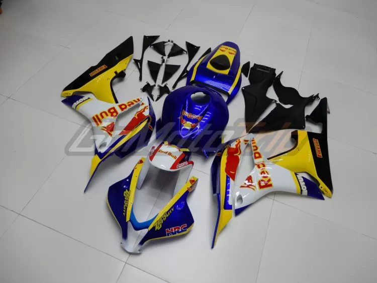 2007 2008 Honda Cbr600rr Red Bull Fairing2 2