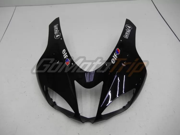 2007 2008 Kawasaki Ninja Zx 6r Black Fairing2 4