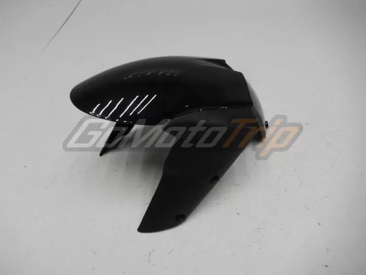 2007 2008 Kawasaki Ninja Zx 6r Black Fairing2 7