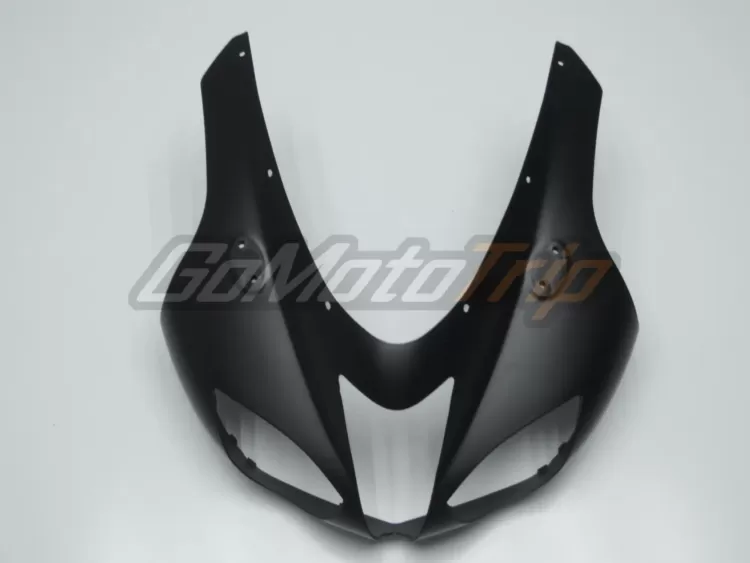 2007 2008 Kawasaki Ninja Zx 6r Black Fairing3 4