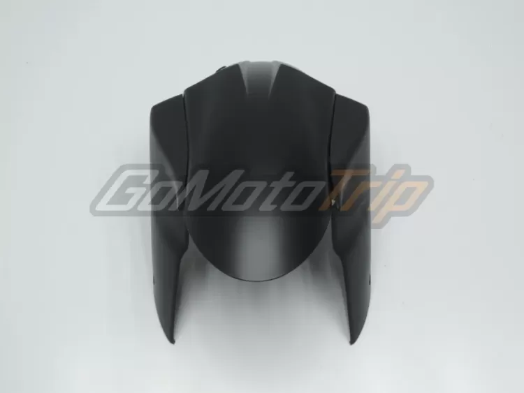 2007 2008 Kawasaki Ninja Zx 6r Black Fairing3 6