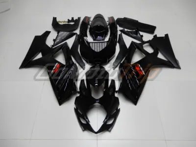 2007 2008 Suzuki Gsx R1000 Black Fairing3 1