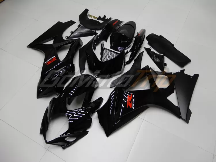 2007 2008 Suzuki Gsx R1000 Black Fairing3 2