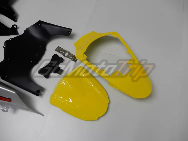 2007 2008 Suzuki Gsx R1000 Yellow Silver Fairing 12