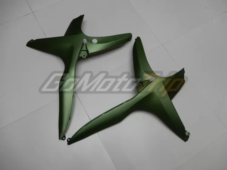 2008 2010 Suzuki K8 Black Green Fairing 9