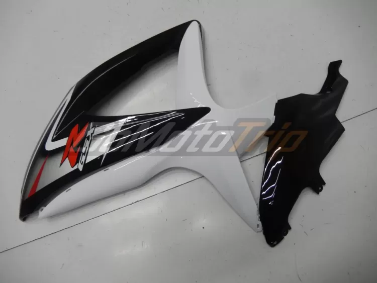 2008 2010 Suzuki K8 Black White Fairing 12