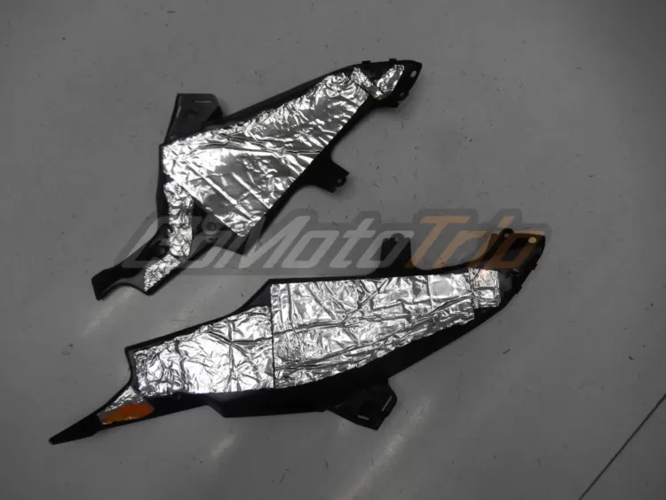 2008 2010 Suzuki K8 Black White Fairing 17