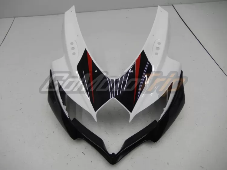 2008 2010 Suzuki K8 Black White Fairing 4