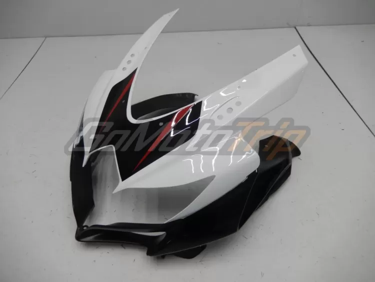 2008 2010 Suzuki K8 Black White Fairing 5