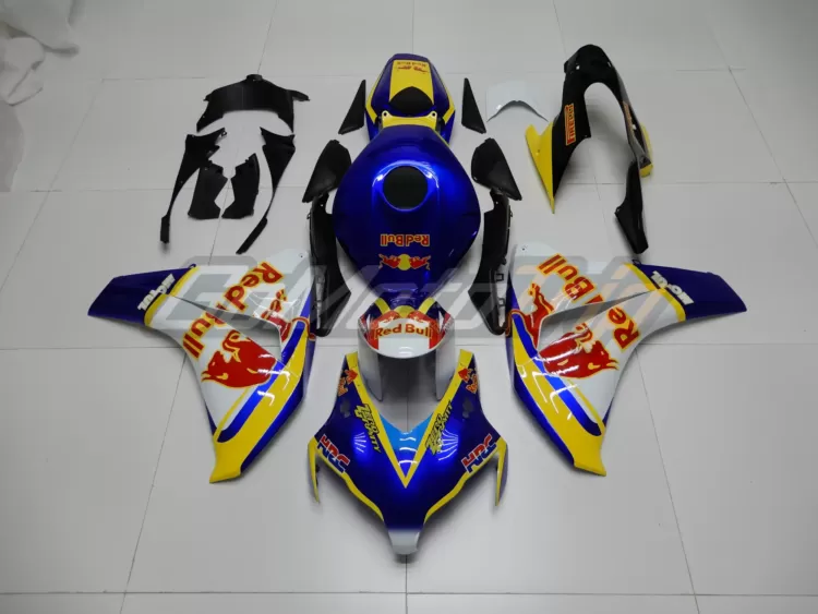 2008 2011 Honda Cbr1000rr Red Bull Fairing2 1