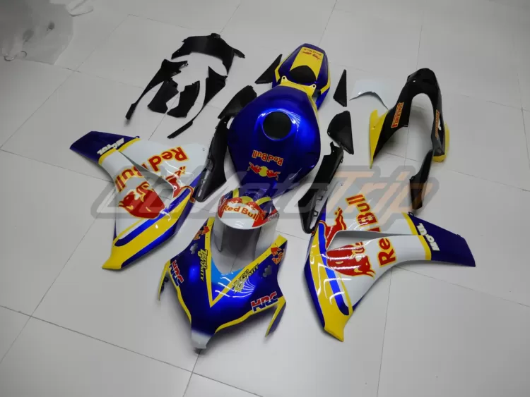 2008 2011 Honda Cbr1000rr Red Bull Fairing2 2