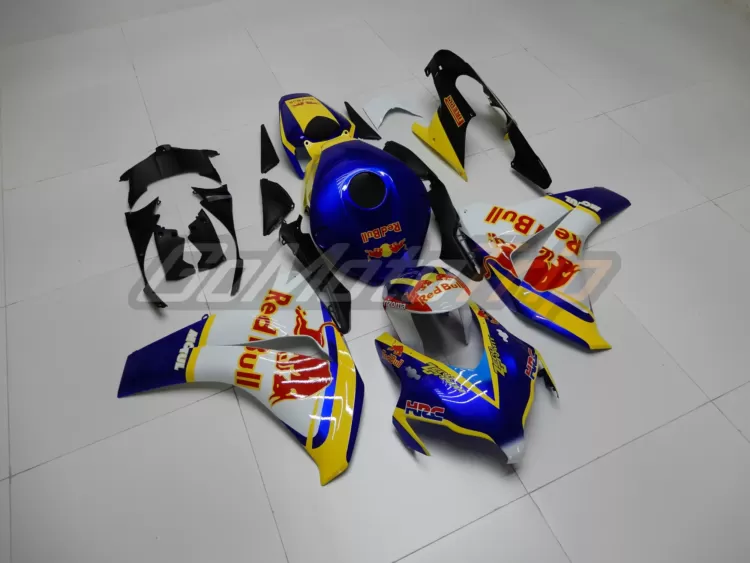 2008 2011 Honda Cbr1000rr Red Bull Fairing2 3