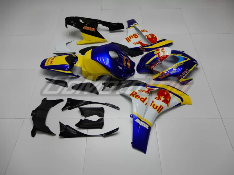 2008 2011 Honda Cbr1000rr Red Bull Fairing2 5