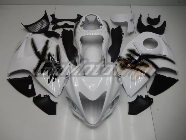 2008 2020 Suzuki Hayabusa White Fairing 1