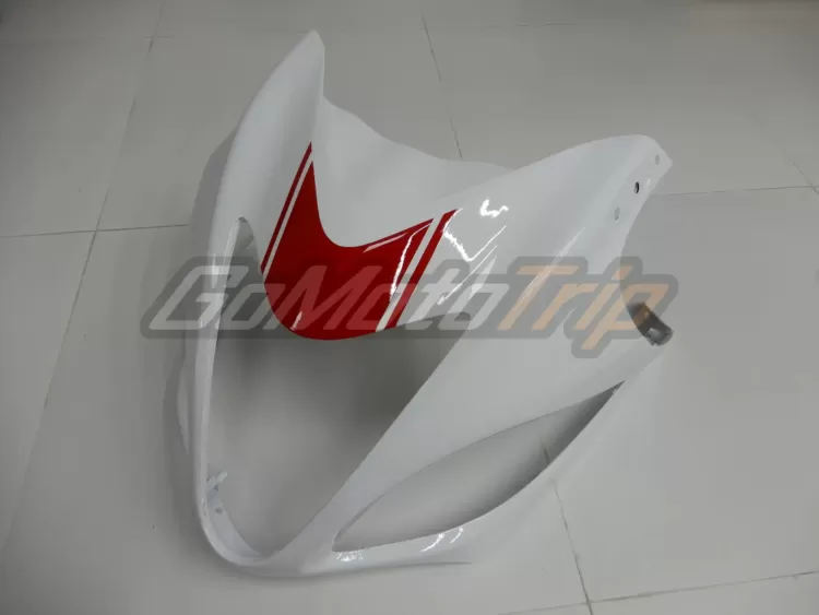 2008 2020 Suzuki Hayabusa White Red Fairing 6