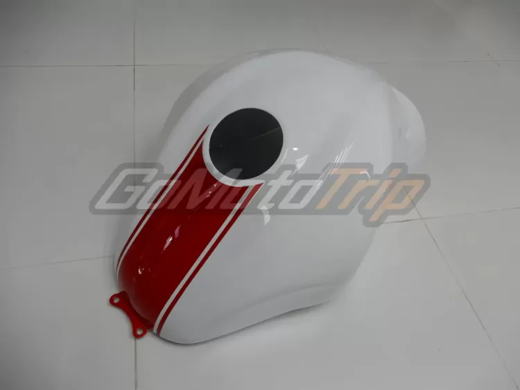 2008 2020 Suzuki Hayabusa White Red Fairing 8