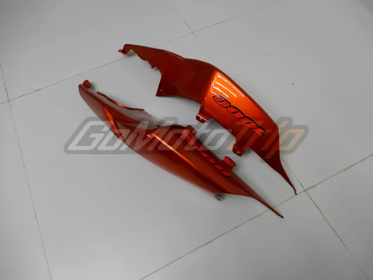 2008 Suzuki Gsx R1000 Black Orange Fairing 13