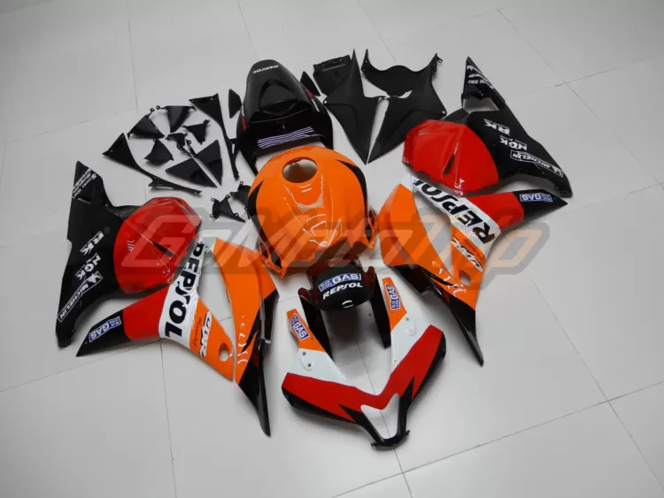 2009 2012 Honda Cbr600rr Repsol Fairing2 3